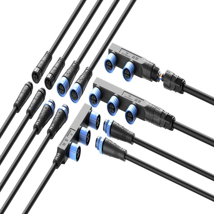 M15 2 3 4 5pin Connection Solution 1