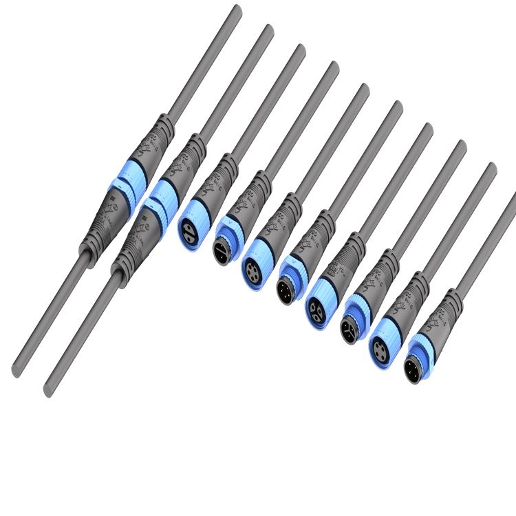 Customized 250V 10A PA66 2pin M15 Male to Female IP68 Waterproof Cable Connector for LED Lightings Socket - Image 4