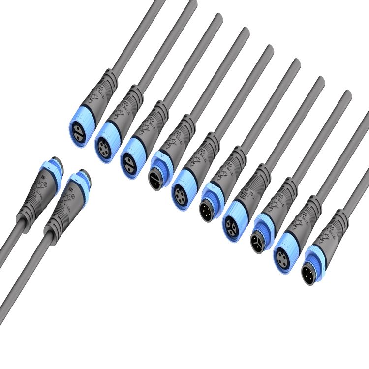 M15 Plug Quick Molding With Waterproof 2pin 3pin 4pin 5pin Straight Socket Outdoor Molding Waterproof Connector - Image 4